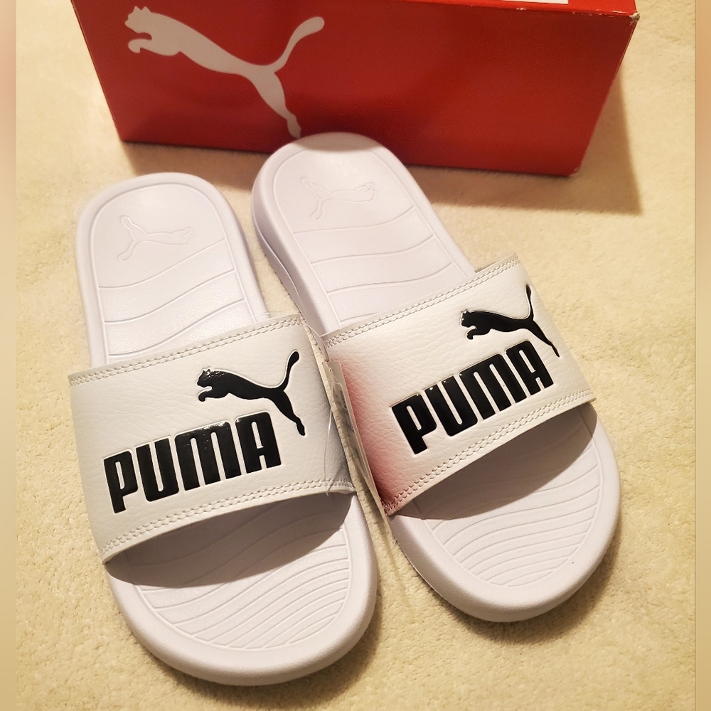 PUMA Popcat 20 Slides Women's Sz 7 NWT